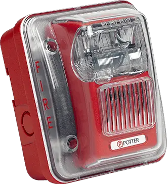 POTTER-HS24-177-High-Candela-Wall-Mount-Horn-Strobe-PRODUCT