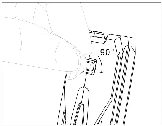 hygger HG060 Ultra Short Aquarium Quartz Heater - Attach the suction cup to the heater, and rotate