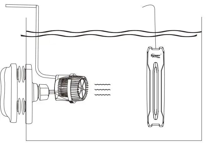 hygger HG060 Ultra Short Aquarium Quartz Heater - When using the heater, please make sure there