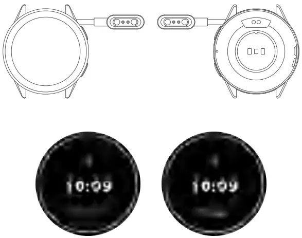 FreeYond 2303008W Smart Watch - Charging