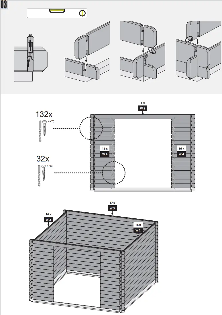 kaufen 38369 Garden shed Tossens 5 387 x 297 cm - fig 10