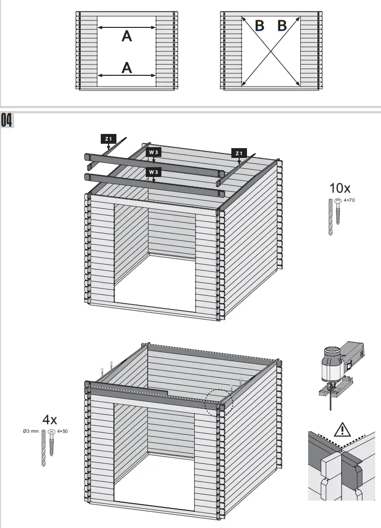 kaufen 38369 Garden shed Tossens 5 387 x 297 cm - fig 11