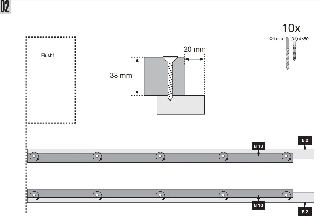 kaufen 38369 Garden shed Tossens 5 387 x 297 cm - fig 26