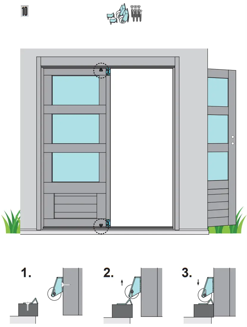 kaufen 38369 Garden shed Tossens 5 387 x 297 cm - fig 34