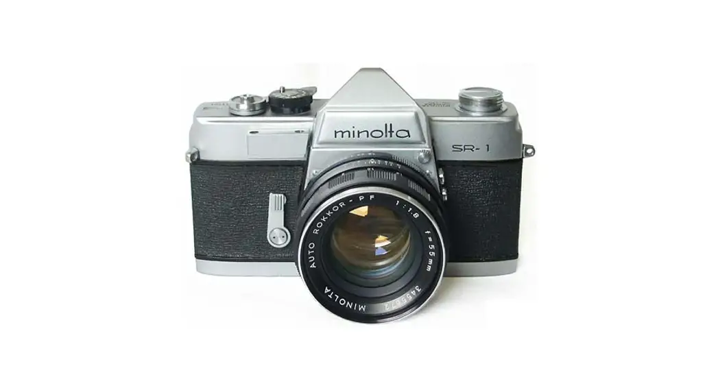 Minolta Sr-1 Film Camera Owner's Manual