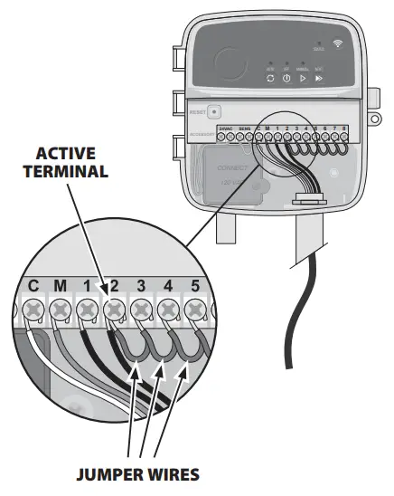 Connect Pump Start Relay (optional)