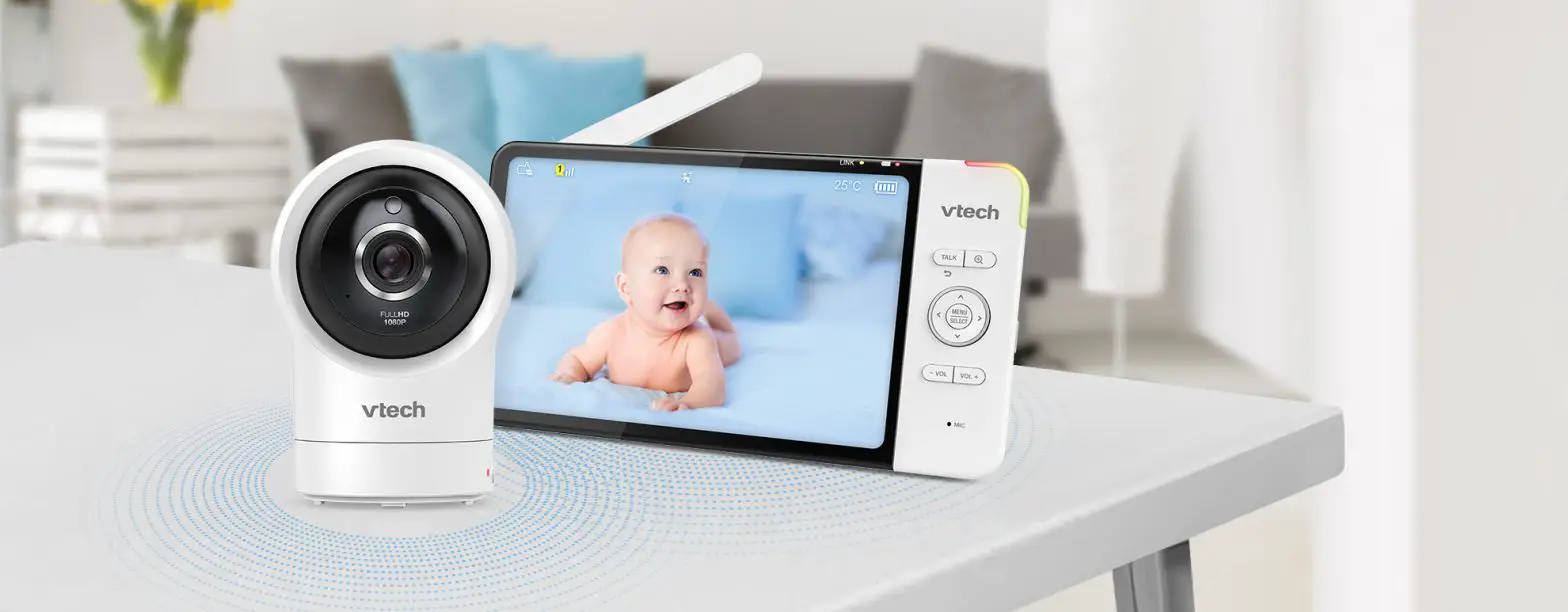 Vtech Vm901-1w Wi-fi 1080p Pan & Tilt Video Monitor User Guide