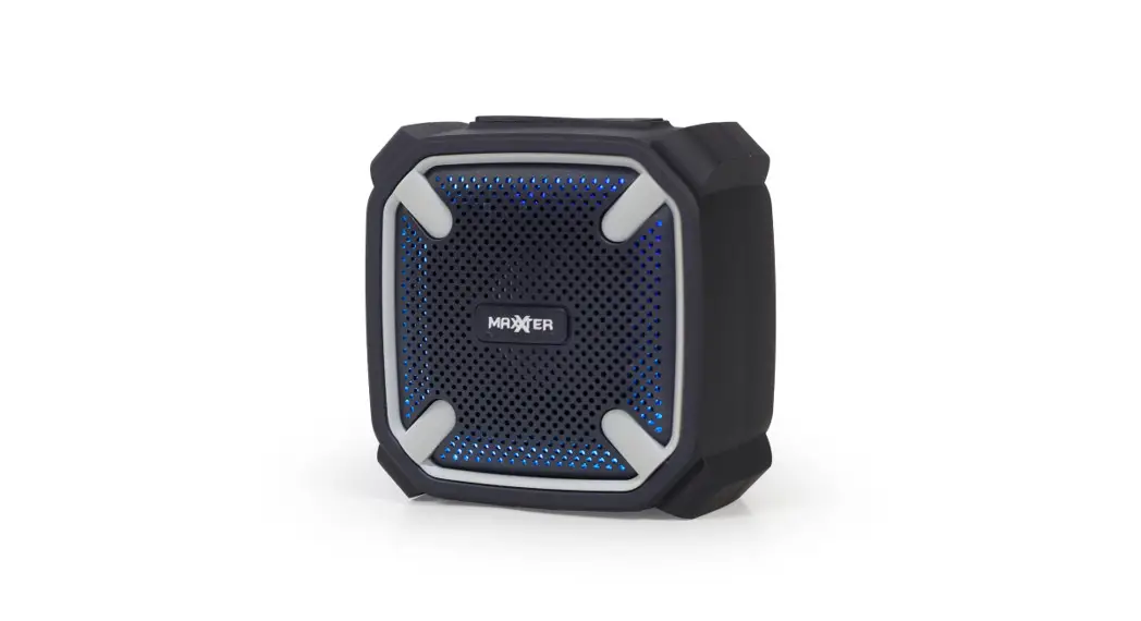 Maxxter Act-spk-btod-led1 Portable Bluetooth Speaker With Led Light Effect User Manual