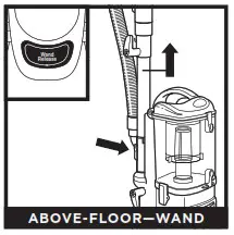 Shark NV360 Navigator Lift-Away Deluxe - CLEANING MODES 3