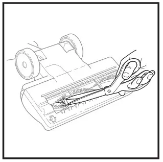 Shark NV360 Navigator Lift-Away Deluxe - CLEANING THE BRUSHROLL 2