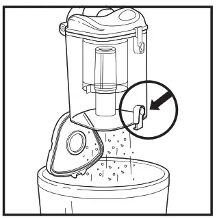 Shark NV360 Navigator Lift-Away Deluxe - EMPTYING THE DUST CUP 2