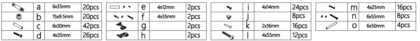 Kmart Thorne Buffet Unit 42942115 -- pat