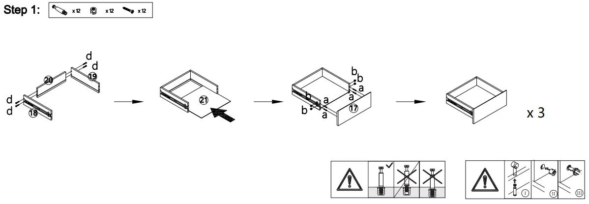 Kmart Thorne Buffet Unit 42942115 -- step1