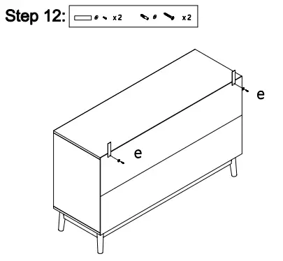 Kmart Thorne Buffet Unit 42942115 -- step12a