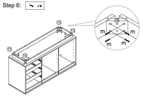 Kmart Thorne Buffet Unit 42942115 -- step6