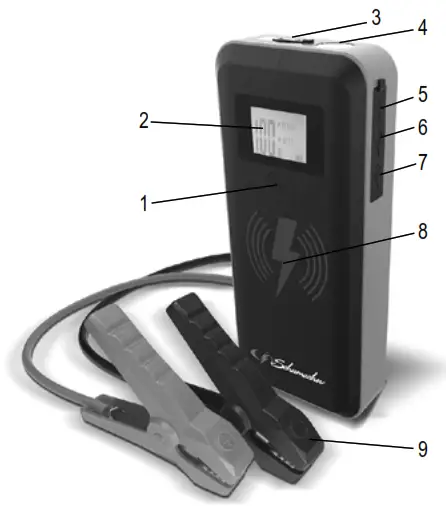 Schumacher ELECTRIC SL1517 1200 Amp Lithium Jump Starter- FEATURES
