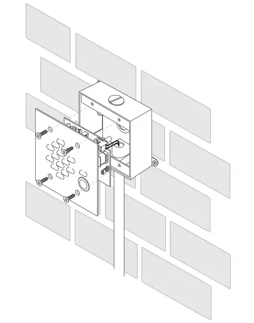 BOGEN ADP1 Analog Door Phone-Surface Mounting