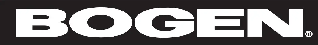 BOGEN ADP1 Analog Door Phone-- logo