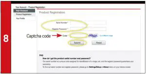 Product instructions