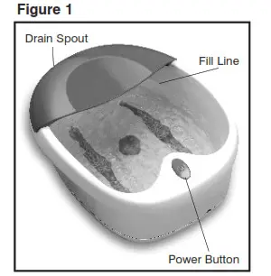 Homedics FB-30 Bubble Bliss Foot Spa - Homedics FB-30 Bubble Bliss Foot Spa