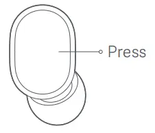 xiaomi TWSEJ061LS True Wireless Earbuds Basic 2 Headphones-Function