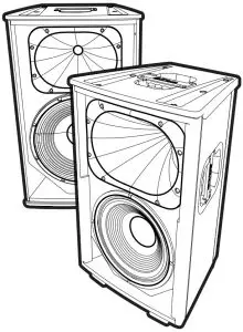 Yorkville EF-Series Powered Full-Range Loudspeakers - Full Range Loudspeakers