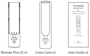 THIRD REALITY YKF473 001 Remote Plus V2 for Alexa Voice Remote-in the Box