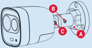 To install your camera