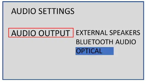 TOTeM KIN Play Tower II Speaker- AUDIO OUTPUT SETTING