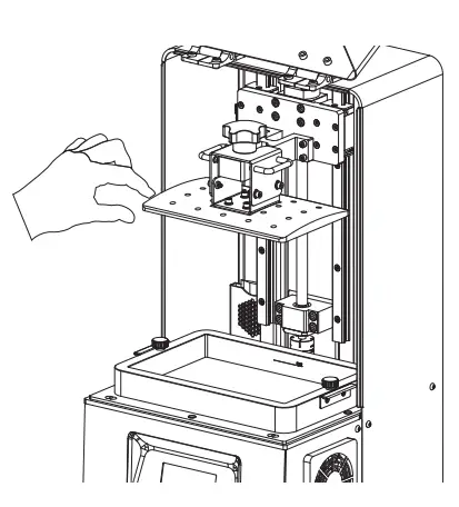 FLASHFORGE Focus 8.9 Dental 3D Printer - Leveling 4