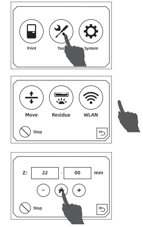 FLASHFORGE Focus 8.9 Dental 3D Printer - Leveling 7