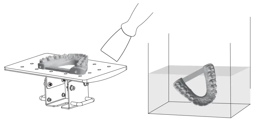 FLASHFORGE Focus 8.9 Dental 3D Printer - Post-processing 2