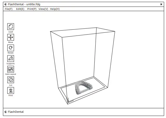 FLASHFORGE Focus 8.9 Dental 3D Printer - Software Operation 4