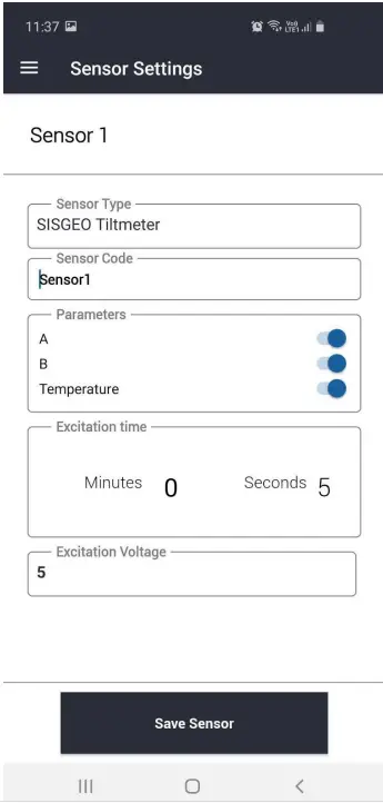 ACKCIO TM V3X0 Tiltmeter Node - Save Sensor