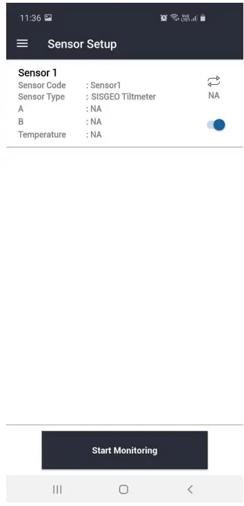 ACKCIO TM V3X0 Tiltmeter Node - Sensor Setup