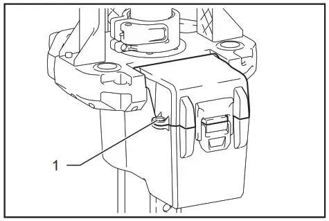 makita DML813 Cordless Worklight- padlock