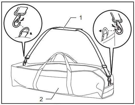 makita DML813 Cordless Worklight- tool bag