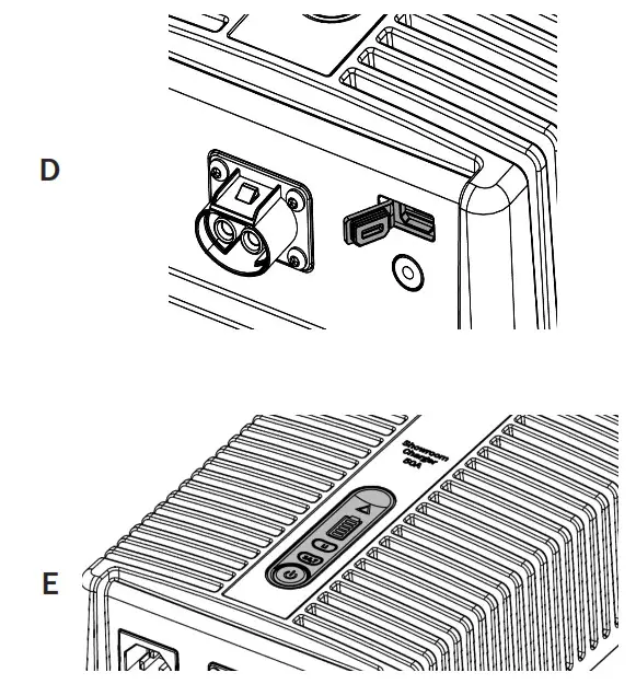 DEFA 709800 50A Workshop Charger- E