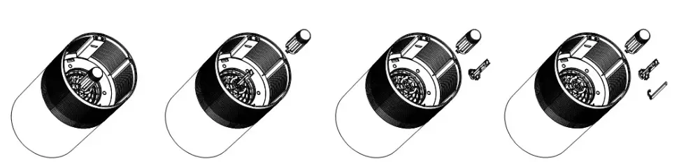 Dimplex DXBRVAP5 5 Stage Desktop Air Purifier - REPLACEMENT 1