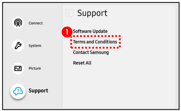 SAMSUNG WMR Series Apple AirPlay 2 on Flip 2 - Terms and Conditions