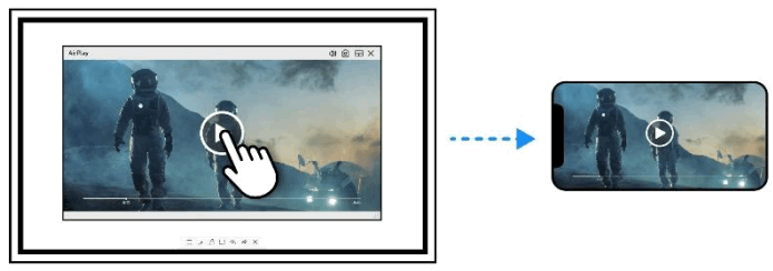 SAMSUNG WMR Series Apple AirPlay 2 on Flip 2 - scenes