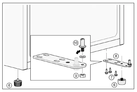 BOSCH KTL15NWFA Integrated Fridge-Freezer 7