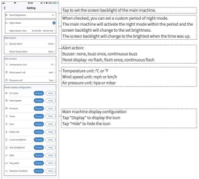 BliTZWOIF BW-WS02 Smart Weather Station with Clock fig33