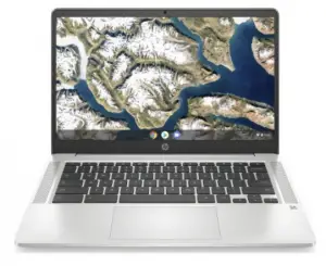 an open laptop computer sitting on top of a table