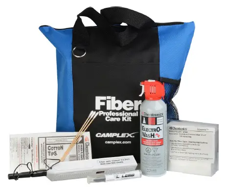 CAMPLEX 304 Hybrid Connectors Fiber Optic Cleaning Kit for Lemo Smpte fig-1