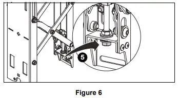 CHIEF Fusion Pull-Out Accessory - Adjusting Mount Against wall
