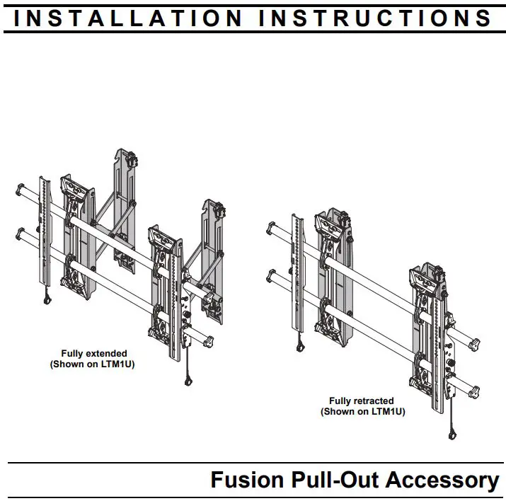 CHIEF Fusion Pull-Out Accessory