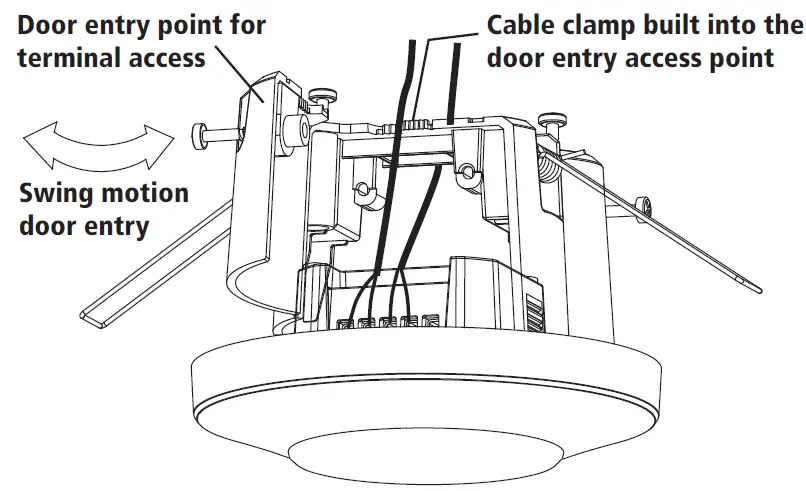 TIMEGUARD PDFM362AB 360º Flush Mount PIR Presence Detector 4