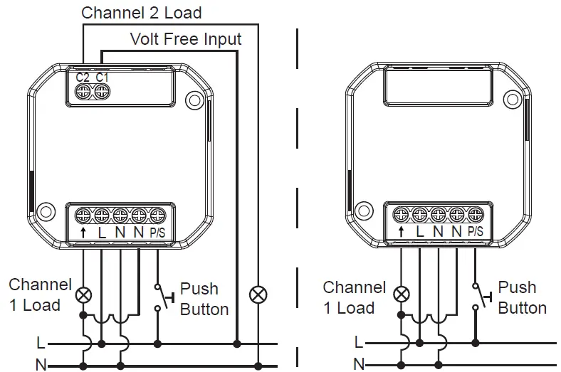 TIMEGUARD PDFM362AB 360º Flush Mount PIR Presence Detector 5