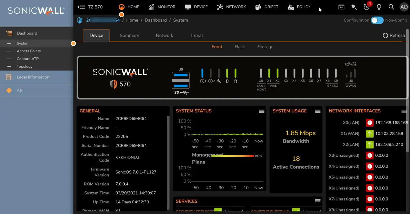 Sonicos And Sonicosx Instruction Manual